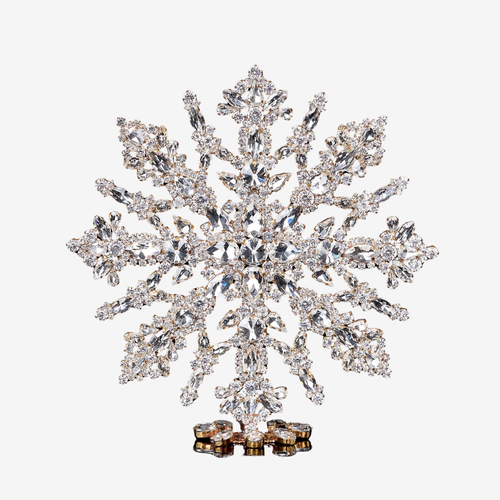 Rhinestone Crystal Starry Snowflake