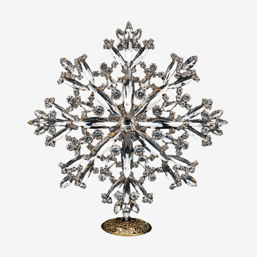 Rhinestone Crystal Snowflake