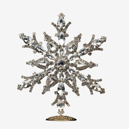 Rhinestone Crystal Christmas Snowflake Decoration