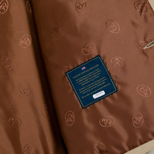 John Derian Lemon Teynham Women's Jacket in Natural Clay