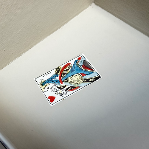 Antoinette Poisson Large Wedding Box in "Torrent Indigo" No. 72B