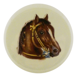 Yellow Bow Horse