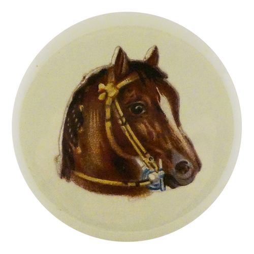 Yellow Bow Horse