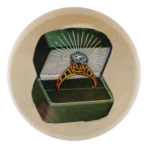 Green Velvet Ring Box