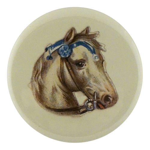 Blue Bow Horse