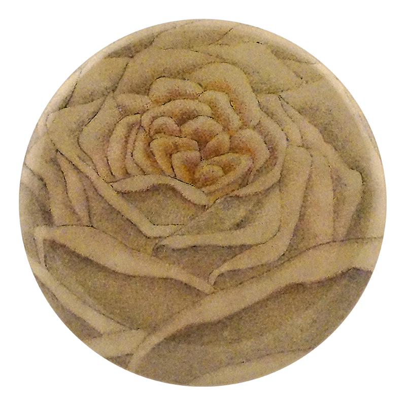 Rose Cut-out White