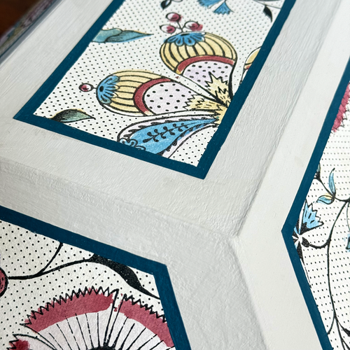 Antoinette Poisson Medium Wedding Box in Jaipur 57A
