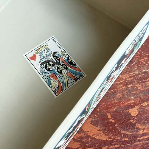 Antoinette Poisson Medium Wedding Box in "Grand Parots" No. 59A