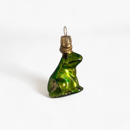 Mini Frog King Ornament