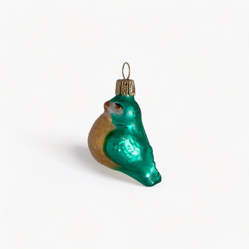 Mini Green Bird Ornament