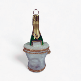 Champagne Bottle Ornament