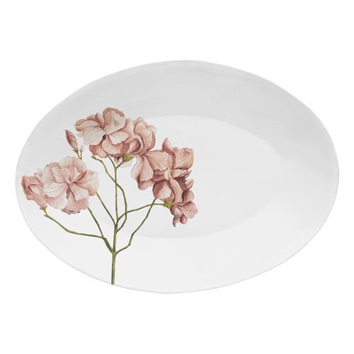 Nerium Oleander Oval Platter