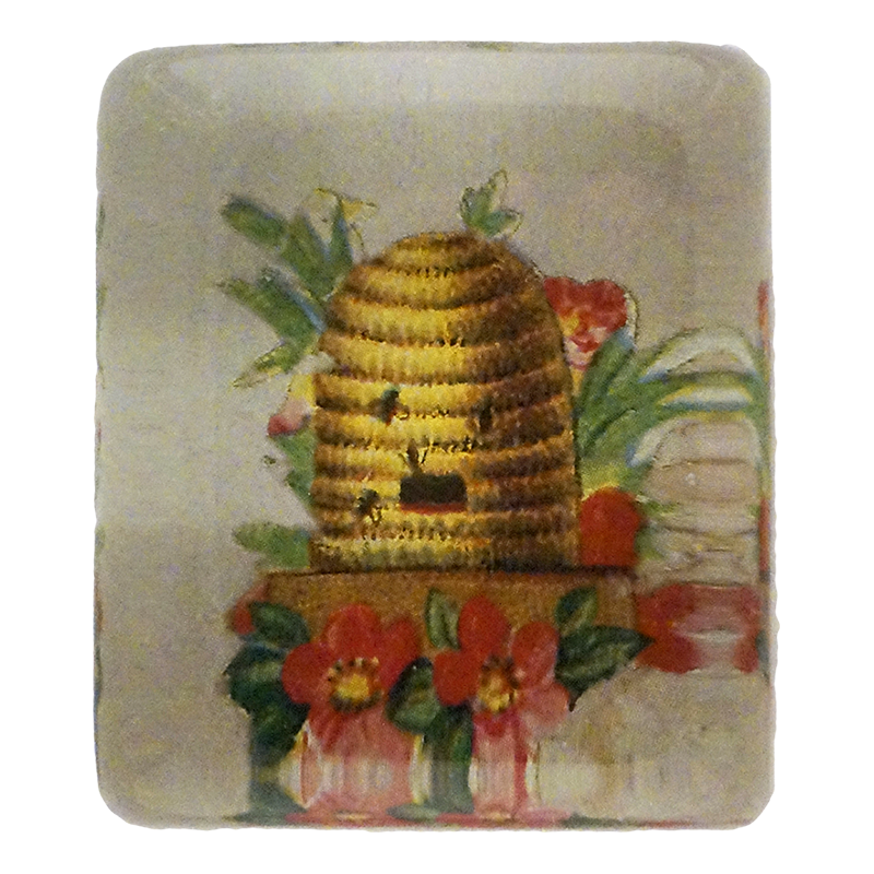 Hive with Flowers