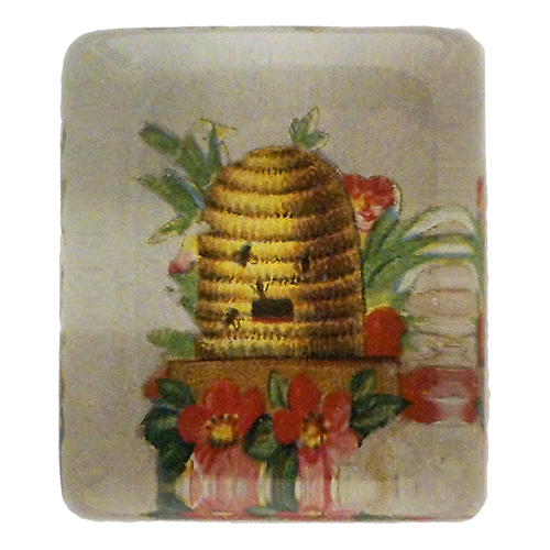 Hive with Flowers