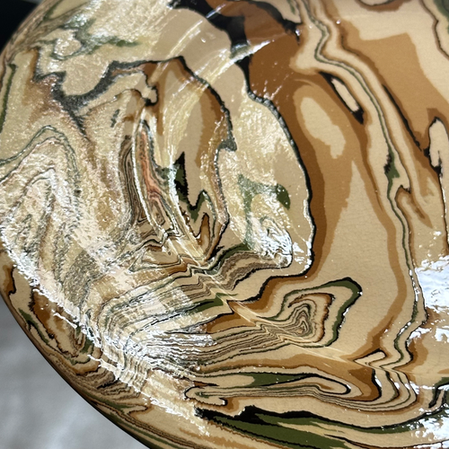 Marbled Dinner Plate in Tuscany 1 (S904)