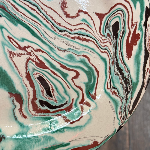 Marbled Dinner Plate in Riga (S905)