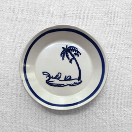 Small Palm Tree Dish (BC182 #21)