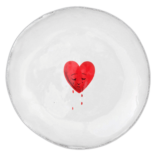 Crying Heart Saucer