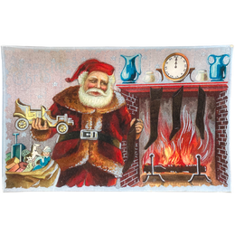 Santa by the Fire - FINAL SALE