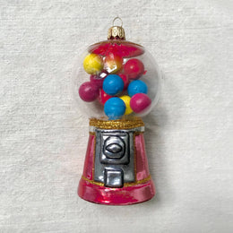 Pink Gumball Machine Ornament