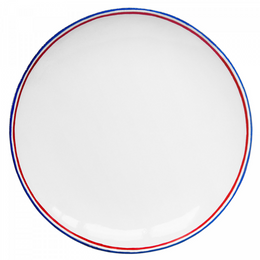 Tricolore Soup Plate