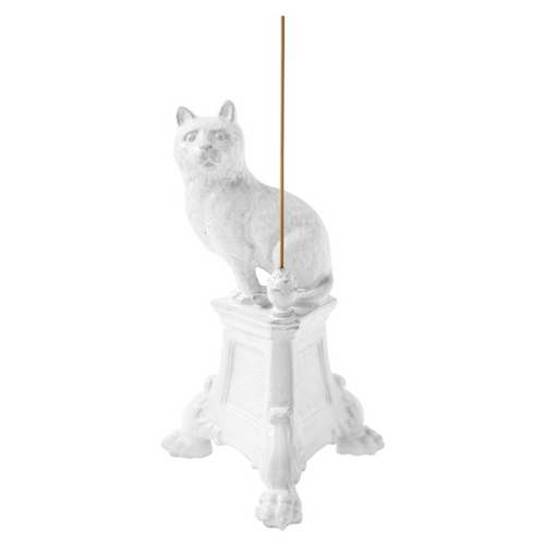 Chat Monument Incense Holder