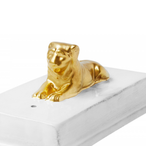 Gold Lion Incense Burner