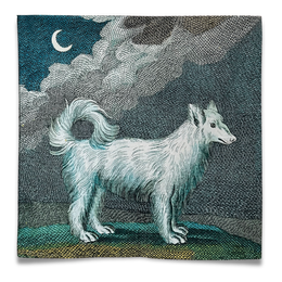 Wolf Dog Cotton Bandana