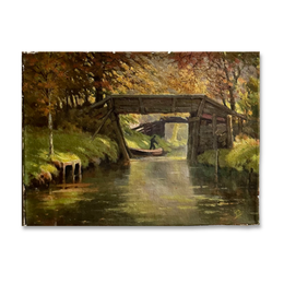 Evert Rabbers Landscape Painting