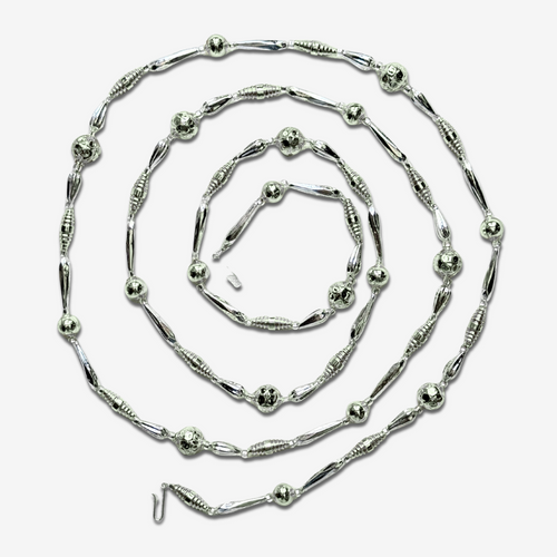 Silver Beaded Garland