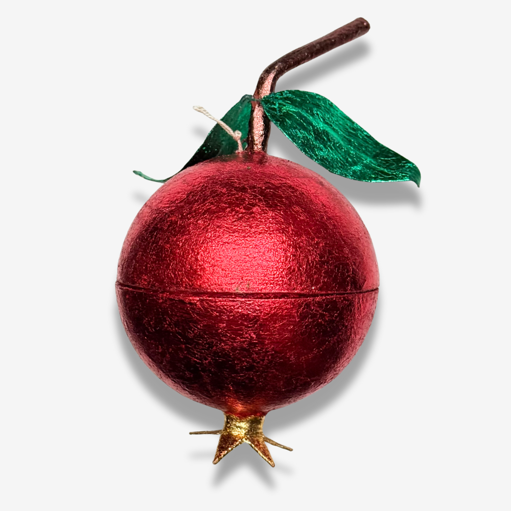 Red Foil  Pomegranate Cachete Box