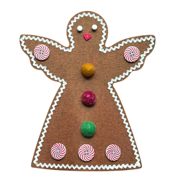 Felt Good(s) Wool Felt Angel Tree Topper