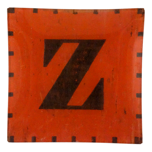 Red & White Letter Z - FINAL SALE