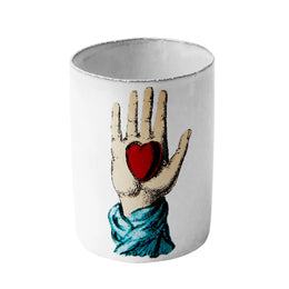 Heart in Hand Vase
