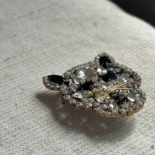 Panther Crystal Brooch