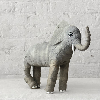 Large Cotton Elephant Ornament