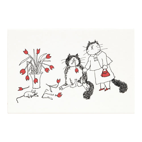 Grace Coddington "Naughty Jimi" Card & Envelope