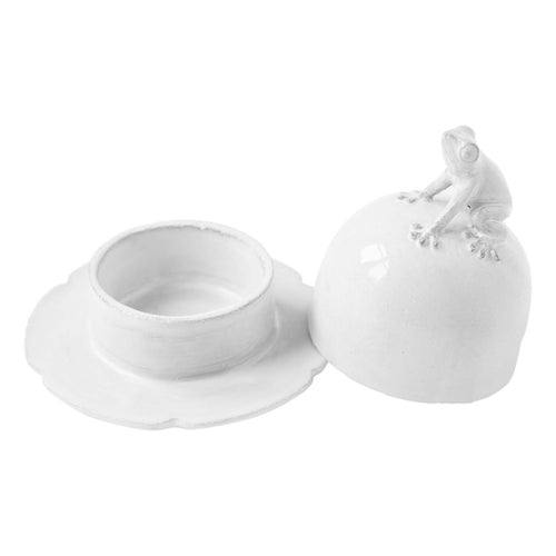 Small Frog Butter Dish