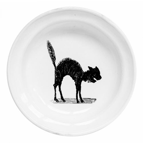 Small Bristly Cat Dish