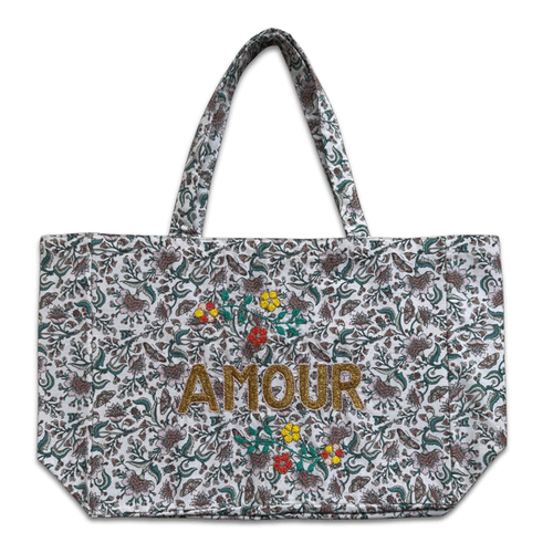 CSAO Kossiwa "Amour" Embroidered Tote Bag (CS-8-8)