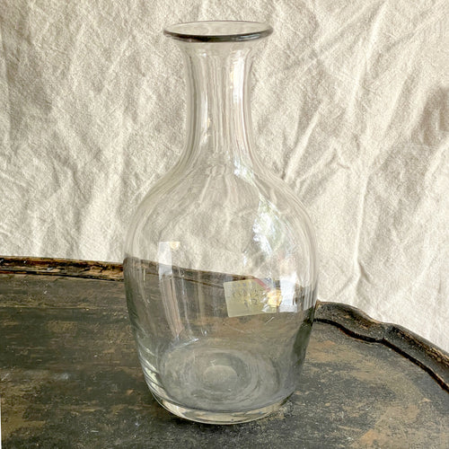 19th Century French Glass Carafe (#4)
