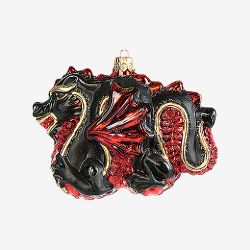 Black Dragon Ornament