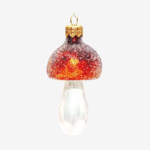 Brown Mushroom Ornament