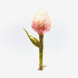 Light Pink Tulip Clip-On Ornament