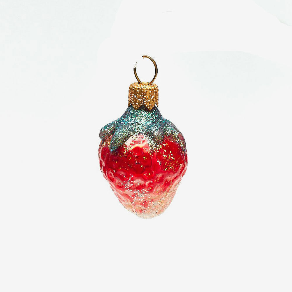 Mini Strawberry Ornament
