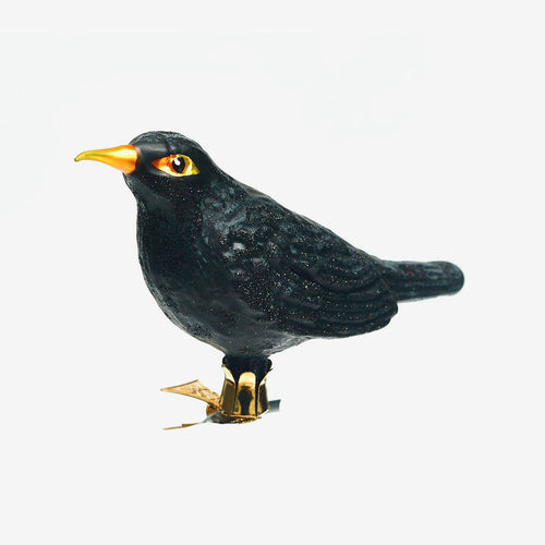 Black Bird Clip-On Ornament