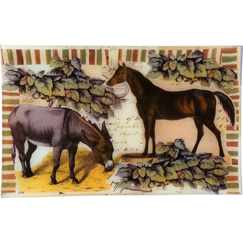 Donkey & Horse (Collage)