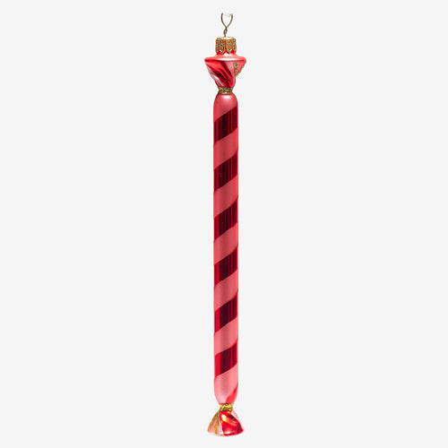 Red & Pink Candy Stick Ornament