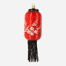Lantern Ornament in Red