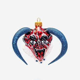 Krampus Head Ornament 38
